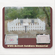 Sepulcros británicos OBX Mousepad de WWII Tapetes De Ratones