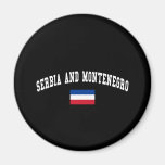 SERBIA Y MONTENEGRO IMÁN DE NEVERA