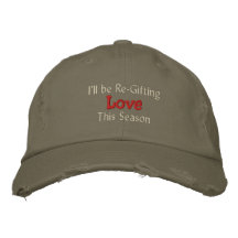 Seré Re-Gifting, amo esta estación Gorra De Beisbol