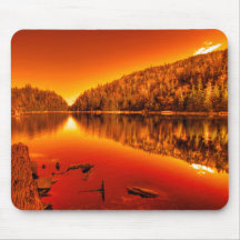 Serenidad ardiente - Mousepad Tapetes De Ratones
