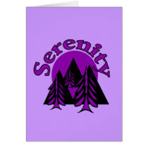 Serenidad tarjetas