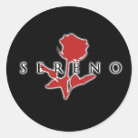 Sereno subió al pegatina