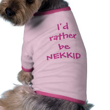 Sería bastante camisa del mascota de NEKKID Ropa De Perro