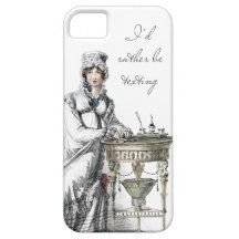 Sería bastante placa de moda de la regencia de Tex iPhone 5 Case-Mate Cobertura