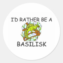 Sería bastante un basilisco pegatinas  