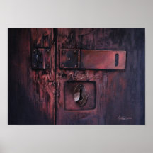 Serie de la puerta impresiones