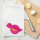 Serie enrrollada -3 de Dishtowel del pájaro Toallas De Cocina