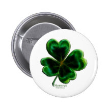Serie irlandesa del trébol pin