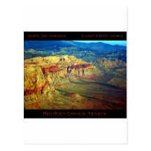 Serie roja del arte del planeta del _del barranco  postales