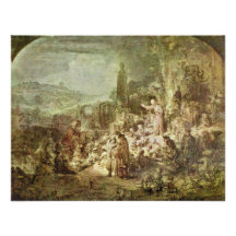 Sermón de San Juan Bautista de Rembrandt Harmensz. Comunicados