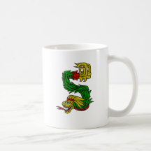 Serpiente azteca tazas