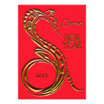 Serpiente china del Año Nuevo Comunicado Personal