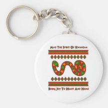 Serpiente de Kwanzaa Llavero