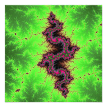 Serpiente del fractal - el rosa, el fucsia y el ne fotos