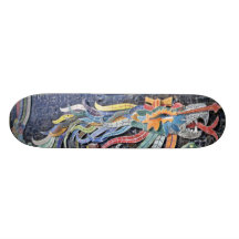 Serpiente Emplumada Quetzalcóatl Monopatin Personalizado