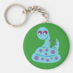 Serpiente manchada llavero personalizado