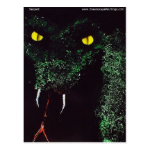 Serpiente Tarjetas Postales