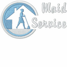 Servicio bordado de la criada polo bordado