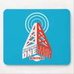 Servicio de radio de la pista de aterrizaje una alfombrilla de raton