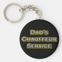 Servicio del chófer del papá llaveros