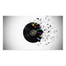 Servies de DJ Tarjetas De Negocios