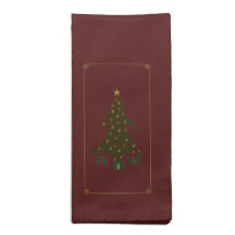 Servilleta acolchada del navidad
