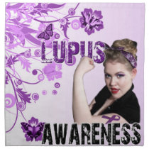 Servilletas de la conciencia del lupus servilletas