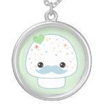 Seta de Kawaii con el bigote Joyerias
