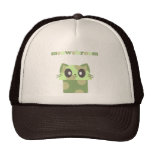 seta del gatito del meowshroom del kawaii gorra