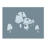 Setas del fantasma tarjetas postales