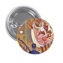 Seurat Le Chahut Button Pins