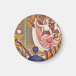 Seurat Le Chahut Magnet Imanes De Nevera