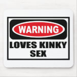 SEXO RIZADO Mousepad de los AMORES amonestadores Alfombrilla De Ratones