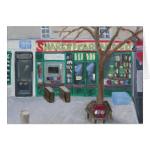 SHAKESPEARE Y COMPANY PARÍS NOTECARD FELICITACIONES