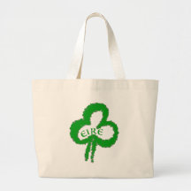 Shamrock Irland Ireland Eire Leinentasche
