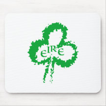 Shamrock Irland Ireland Eire Mauspad