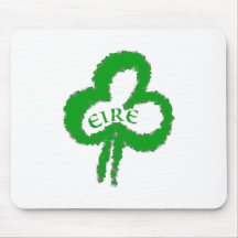 Shamrock Irland Ireland Eire Mousepad