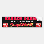 Shamwow de BARACK OBAMA Pegatina De Parachoque