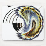Shell abstracto Mousepad Tapetes De Raton