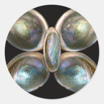 Shell - conquiliología - Devine Pearlescence Etiqueta