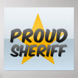 Sheriff orgulloso poster