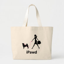 Shiba Inu Bolsa Lienzo