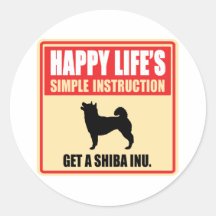 Shiba Inu Pegatinas