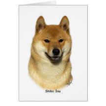 Shiba Inu Tarjetas
