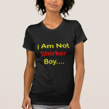 shirker-boy-_- (negro) camisetas