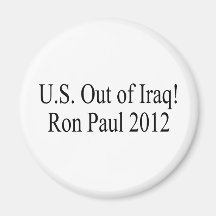 shirt_us_out_of_iraq_ron imán de frigorifico