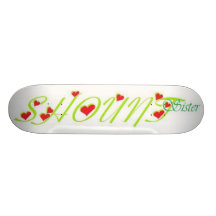 SHOUNTsister Patineta Personalizada