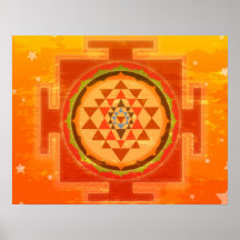 Shree espiritual Yantra Poster