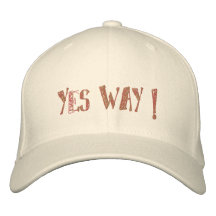 Sí casquillo de motivación de la perspectiva posit gorros bordados