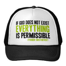 Si no existe dios todo es permitido gorros bordados